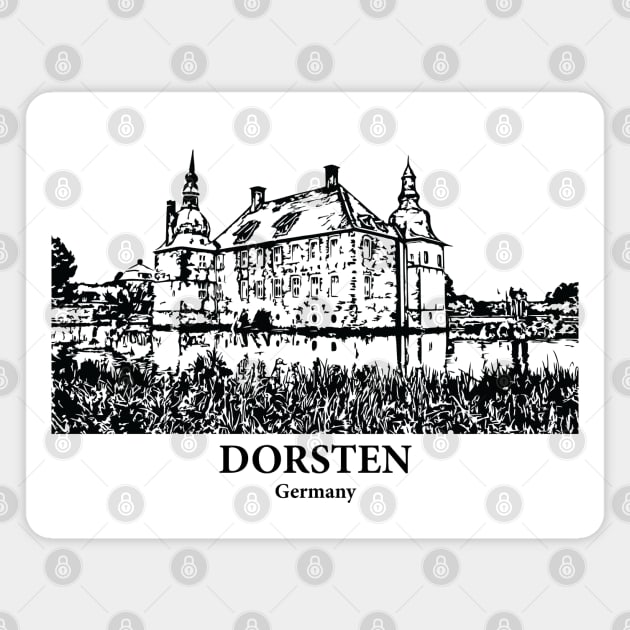 Dorsten - Germany Magnet by Lakeric